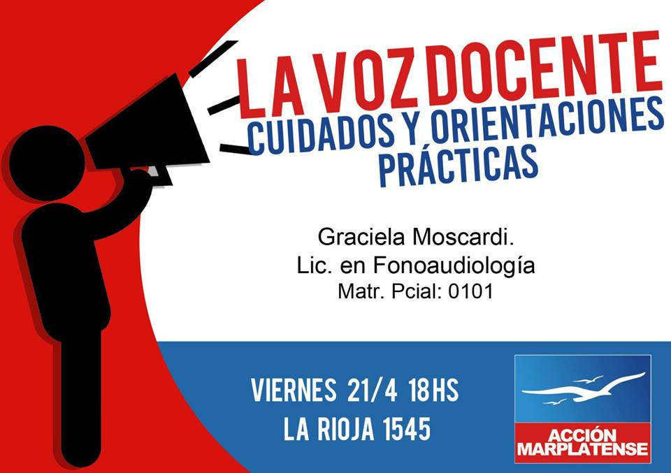 Taller La voz del docente-Acción Marplatense