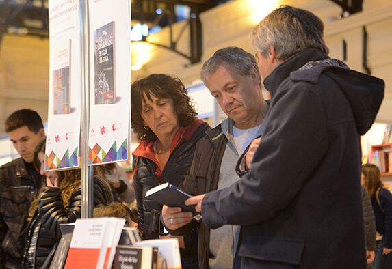 Artime y Branderiz en la Feria del Libro